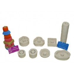 Building Block Silicone Mould DIY Candle Mould-Candle Weight 145  gm