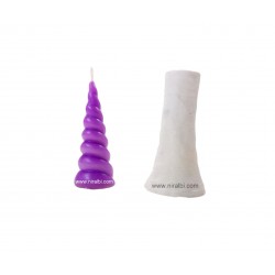 SL719 - Spiral Pillar - Unicorn Horn Medium, Niral Industries - Dia - 3.8 Cm