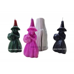 Witch Candle Mould SL731, Niral Industries.