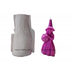 Witch Candle Mould SL731 - 350 gm