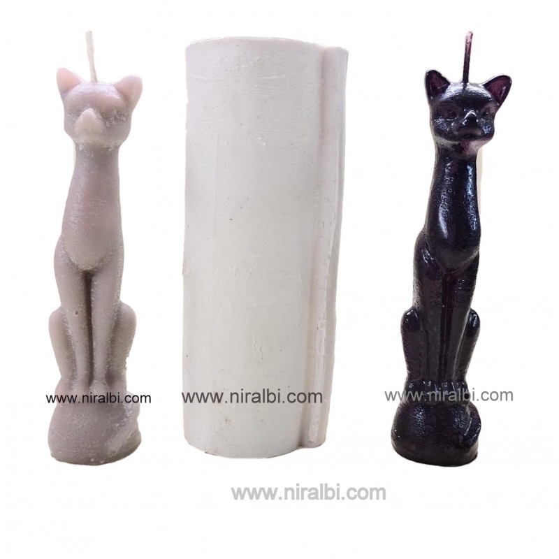 Spiritual Cat Silicone Candle Mould,