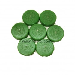 7 Chakra T-light Silicone Candle Mould Round - SL748
