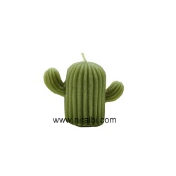 Cactus Silicone Candle Mould, Candle Weight 38 gm - Niral Industries