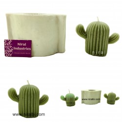 Cactus Silicone Candle Mould, Candle Weight 38 gm