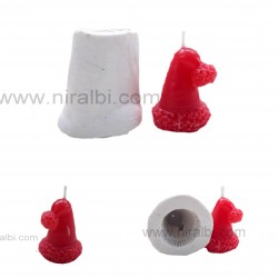Santa Hat Curve candle silicone mould - SL765