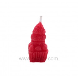 Strawberry Snowman Cupcake Candle Mould, Niral Rubber Silicone  Mold, Candle D - 2.3 Cm