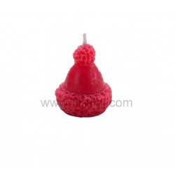 Mini Santa Straight hat silicone mould - Candle Weight- 9 gm - Niral Industries