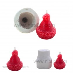 Mini Santa Straight Hat Silicone Mould - SL767