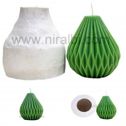Big Geometric Rhombus Shape Silicone Candle Mould - Sl786