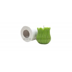 SL787 - Tulip Flower Silicone Candle Mould , Niral Indutries , Candle Height - 6.9 cm