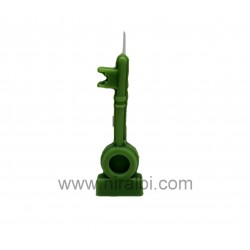 Key Shape Silicone Candle Mould, Candle Dia-4 cm -  Niral Industries
