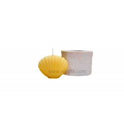 Niral Silicone Small Shell Shape Candle Mould, H - 4.4 cm