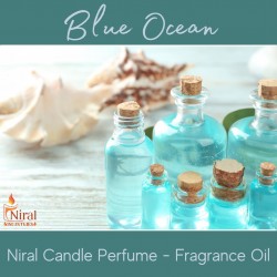 Blue Ocean Candle Perfume, Fragrance Oil, Niral Industries
