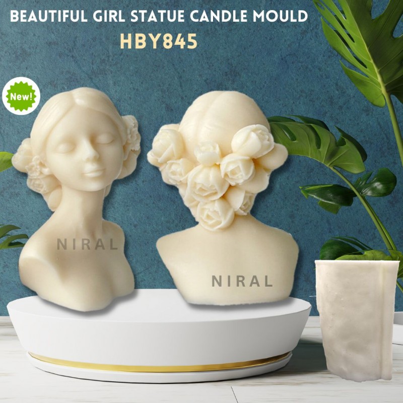 Beautiful Girl Statue Candle Mould Beautiful Girl Statue Candle Mould