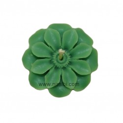 Designer flower silicone candle mould