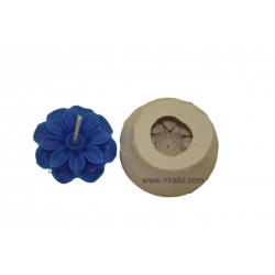 Designer flower silicone Rubber candle mould