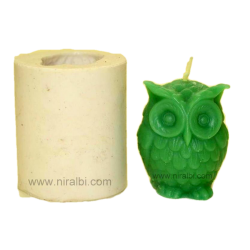 small owl shape silicone Rubber candle mould