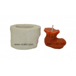Baby Shoes Pillar Candle Mould