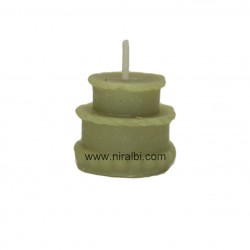 Designer Birthday Cake Pillar Candle Mould