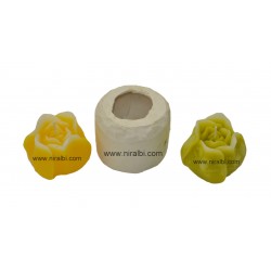 Silicone Rose Bud Candle Mould