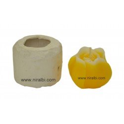 Rosebud Flower Candle Mould
