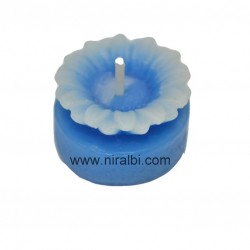 Flower Pillar Silicone Rubber Candle Mould