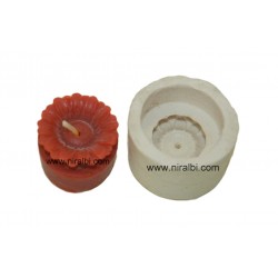 Flower Pillar Candle Mould