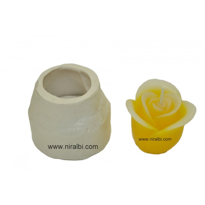 Small Rose Bud Candle Mould Small Rose Bud Candle Mould