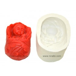 Sleeping Baby Silicone Soap Mould
