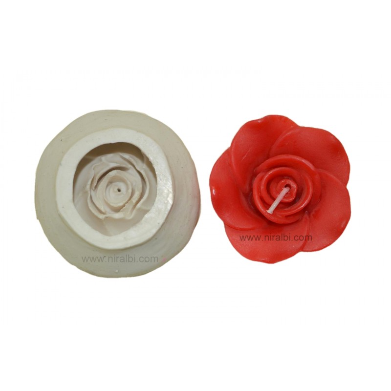 Rose Flower Silicone Candle Mould Rose Flower Silicone Candle Mould