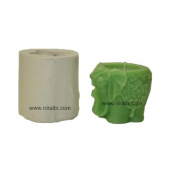 Elephant Pillar Candle Mould