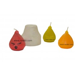 Angry Bird Pillar Candle Mould