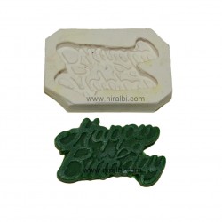Birthday Word Candle Mould