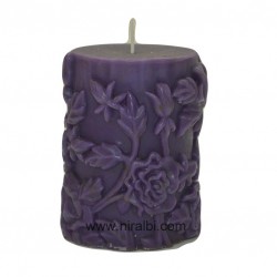 Small Rose Pillar Candle Mould