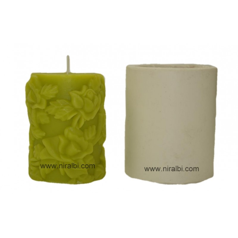 Designer Flower rose Candle Mould Designer Flower rose Candle Mould