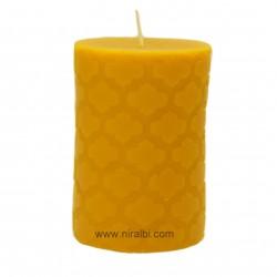 medium designer pillar silicone candle mould