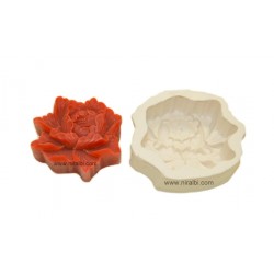 Hand Maded Flower Shape Niral Silicone Soap Making Mold