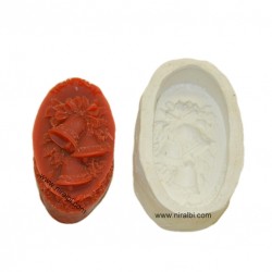 X - Mass Bell Rubber Silicone Soap Mold