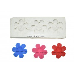 Niral Flower Rubber Candle Molds