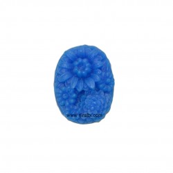Oval Shape Tart Flower Candle Mould