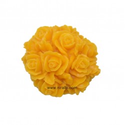 3D Rose Flower Rubber Silicone Soap Mould