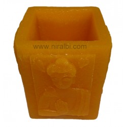 Buddha Silicone Hurricane Candle Mould