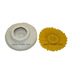 Rubber Floating Flower Candle Mould