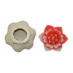 Different Flower Flower Candle Mould
