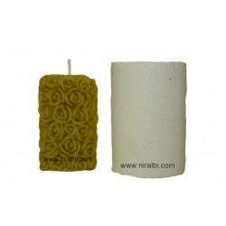 Silicone Rose Flower Candle Mould