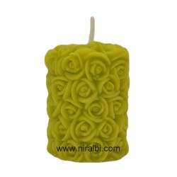 Big Rose Petal Designer Pillar Candle Mould