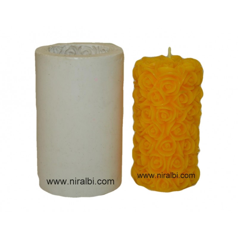 Big Pillar Flower Candle Mould Big Pillar Flower Candle Mould