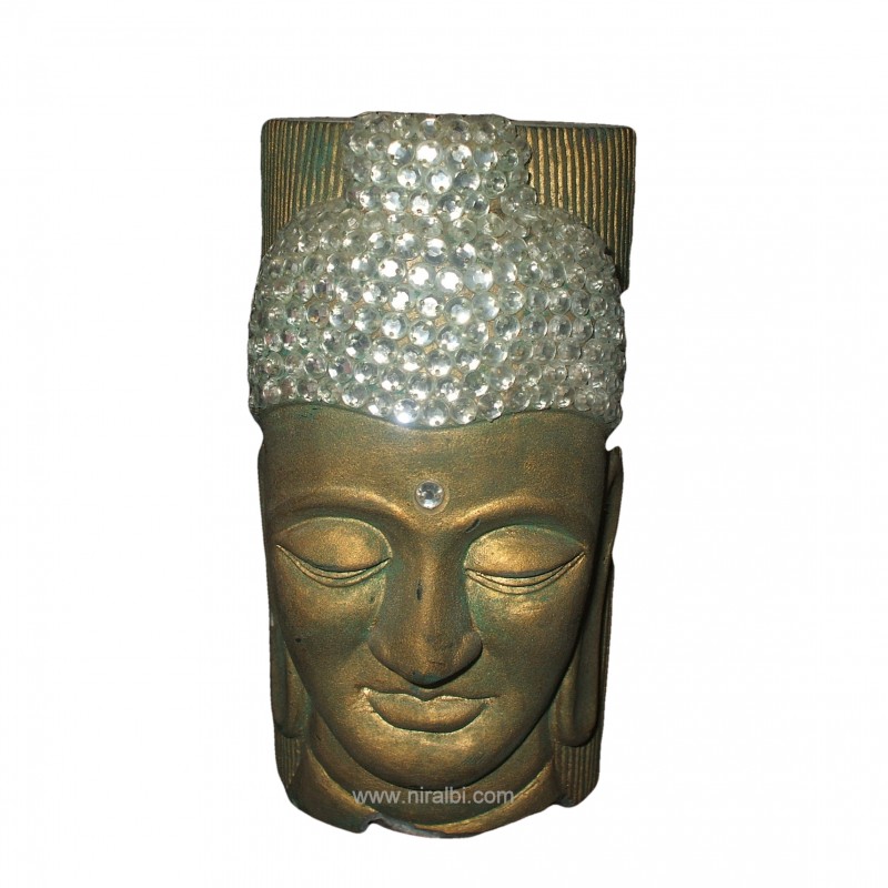 Buddha Face Designer Pillar Candle Mould Buddha Face Designer Pillar Candle Mould