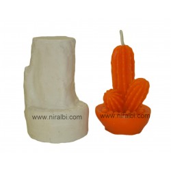 Niral Silicon Rubber Cactus Candle Mould