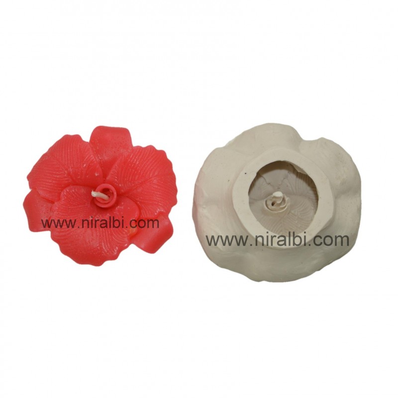 Niral Orchid flower floating candle mould SL490 Niral Orchid flower floating candle mould SL490